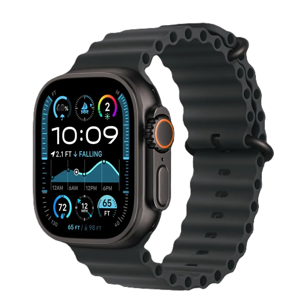 Б/В Apple Watch Ultra 2 49mm GPS + LTE Black Titanium Case with Black Ocean Band (MX4P3)